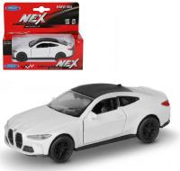 Welly Машинка BMW M4 43811W-W белый